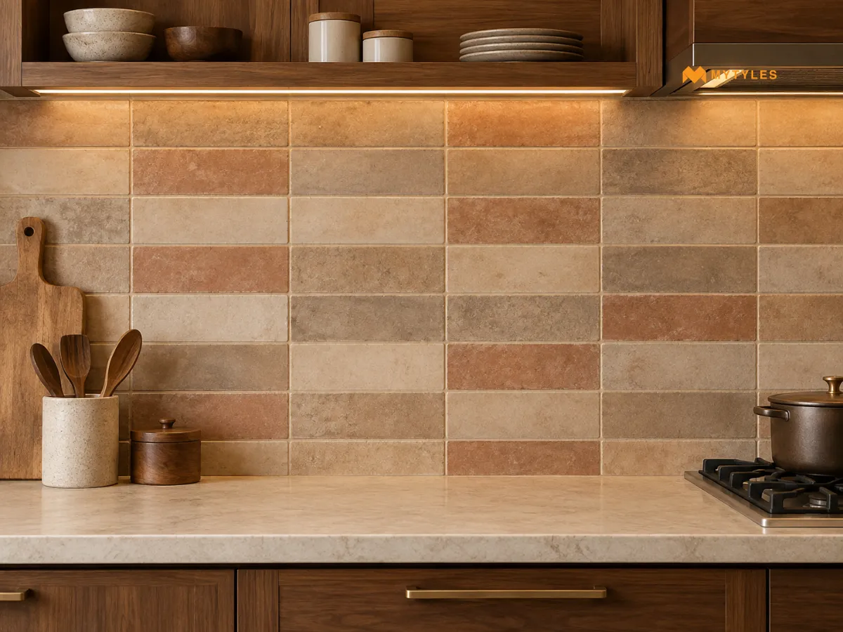 Beige Epoxy Grout for an Earthy, Warm Look